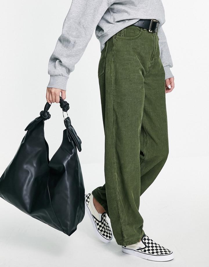 Topshop Slouchy Shoulder Bag With Knot Handle In Black