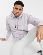 Only & Sons Hoodie In Lilac-purple