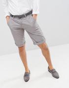 Esprit Slim Fit Chino Shorts In Gray - Gray