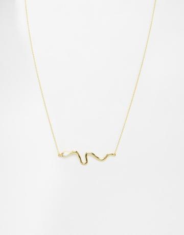 Eyland Ceylon Snake Necklace - Gold