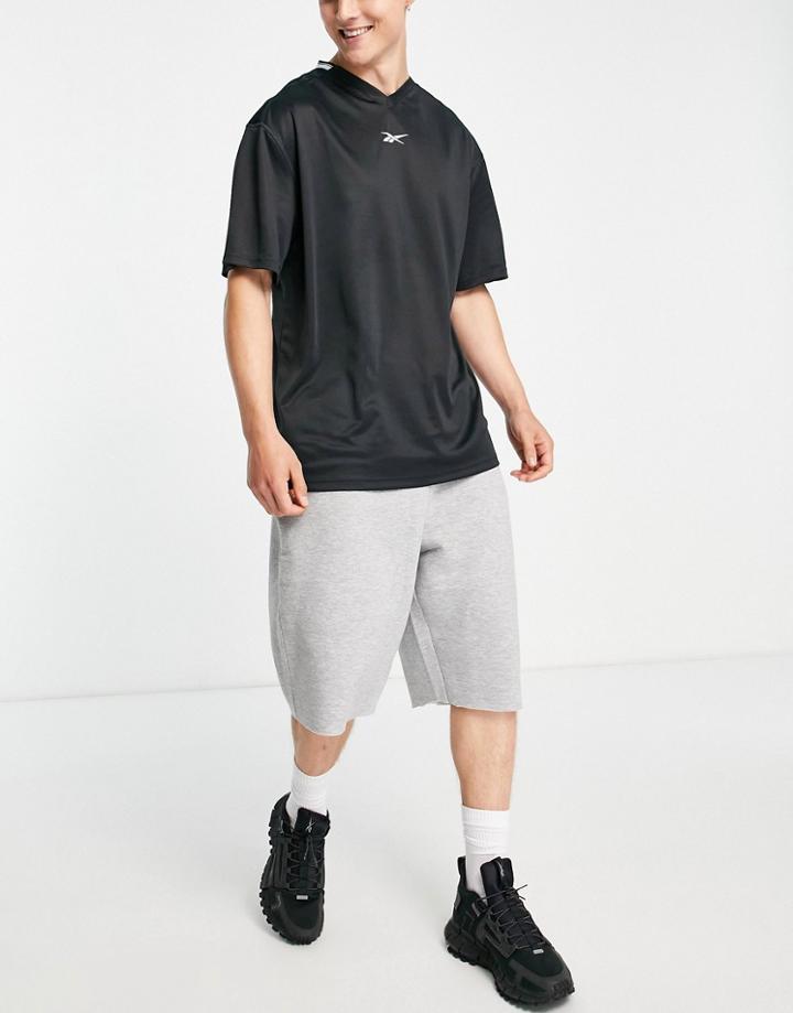 Reebok Training Workout Ready Mesh T-shirt In Black