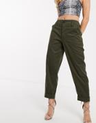 Asos Design Slim Combat Pants-green