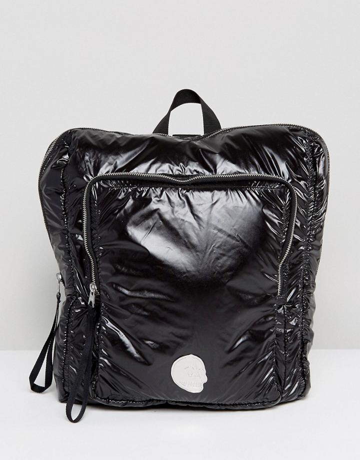 Cheap Monday Patent Backpack - Black