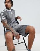 Adidas Originals Plgn Soccer T-shirt In Gray Cw5113 - Gray