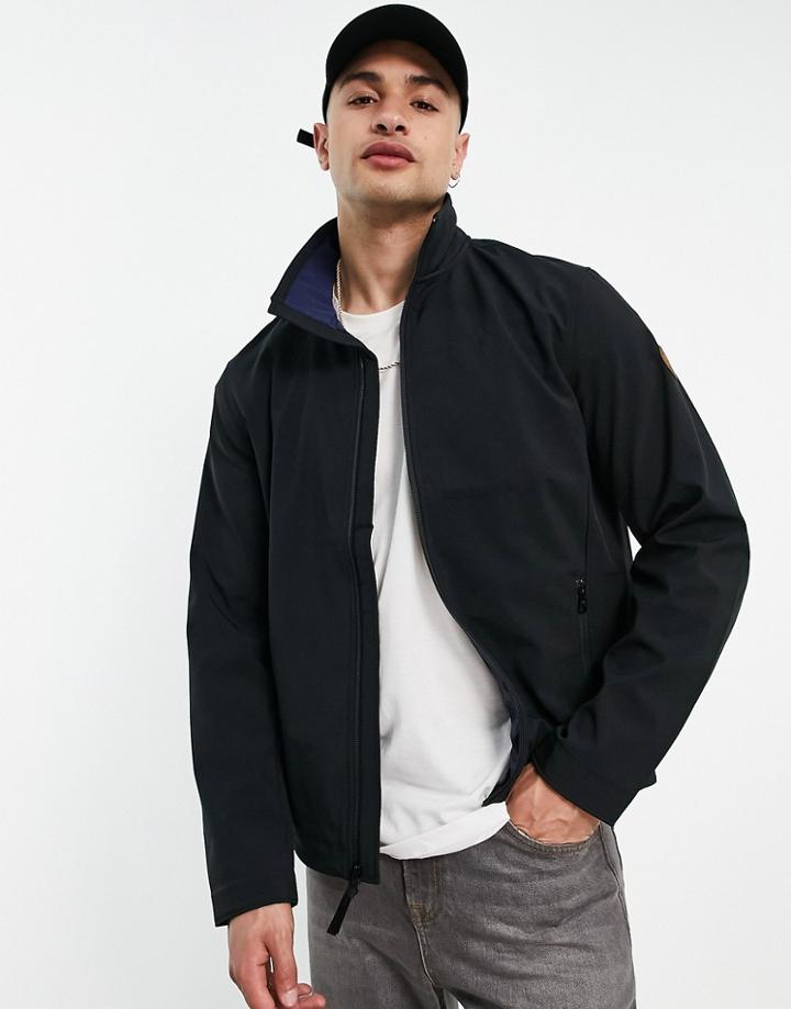 Timberland Soft Shell Jacket In Black