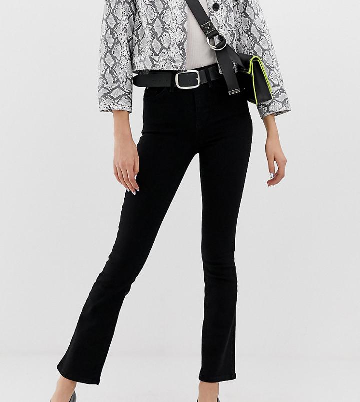 River Island Bootcut Jeans In Black - Black