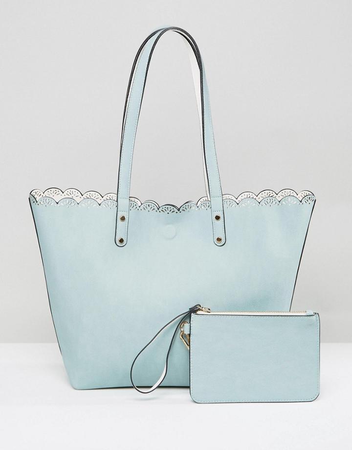 Oasis Skye Scallop Tote Bag - Gold