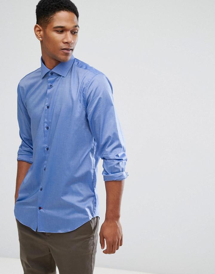Tommy Hilfiger Slim Fit Shirt - Blue