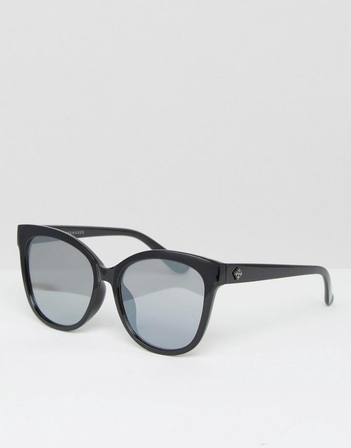 Toyshades Cat Eye Sunglasses - Black