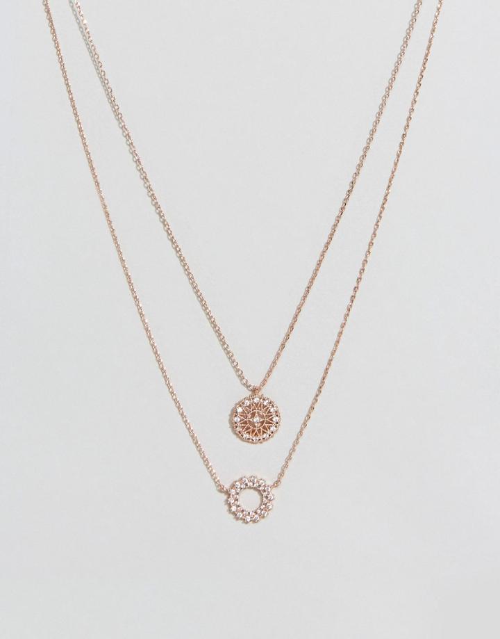 Aldo Natisone Rose Gold Necklace - Gold