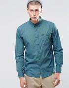 Brixton Shirt With Front Pocket In Regular Fit - Blue
