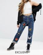 Reclaimed Vintage X Romeo And Juliet Story Jeans - Blue
