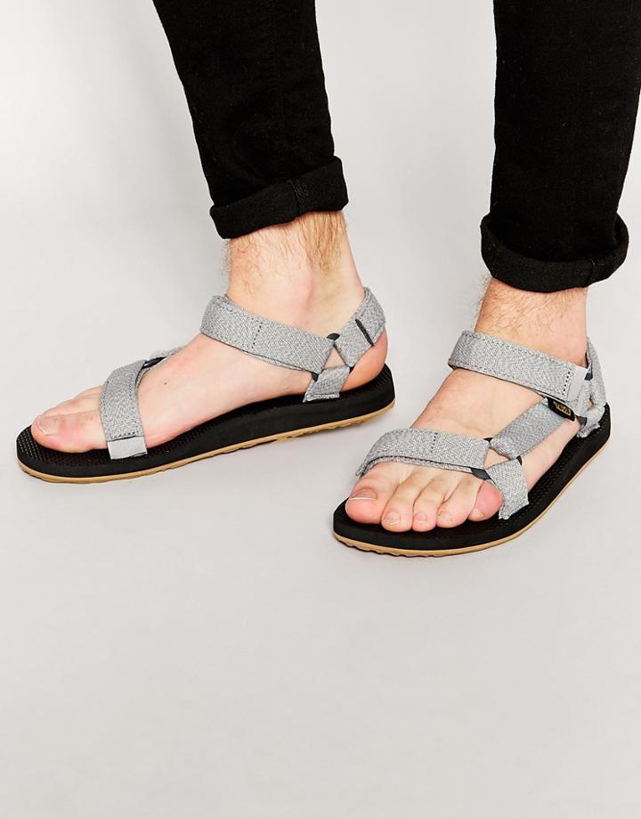 Teva Original Universal Marbled Sole Sandals - Gray