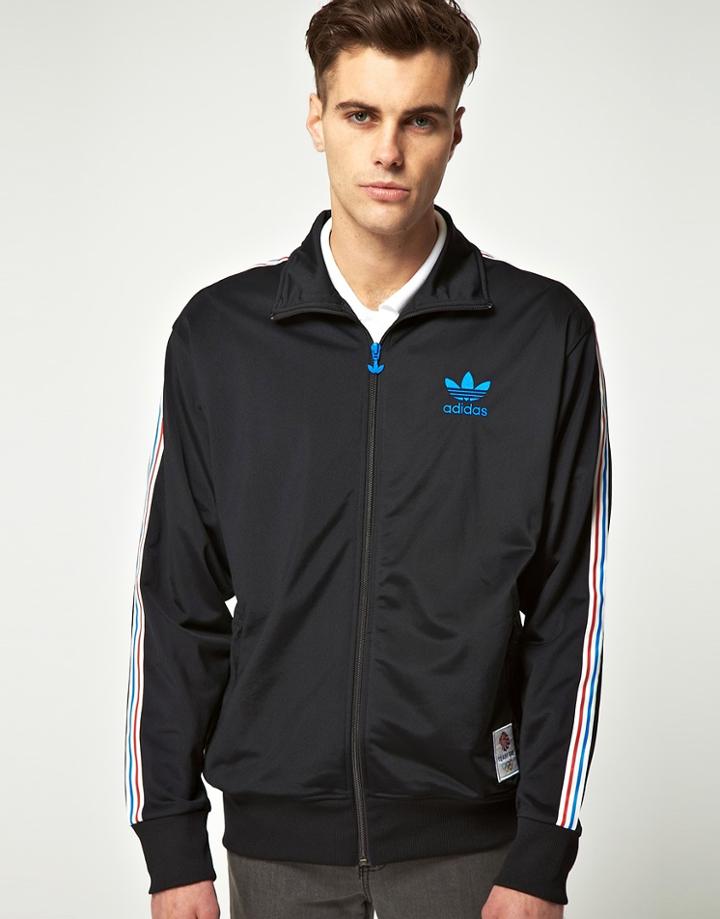 Adidas Originals Olympics Team Gb Firebird Track Top - Black