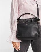 Paul Costelloe Leather Cross Body Bag In Black