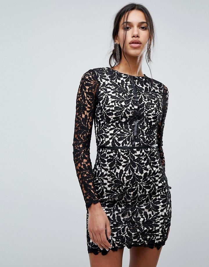 Parisian Lace Shift Dress