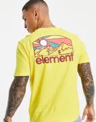Element Sunnet T-shirt In Yellow