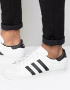 Adidas Originals Superstar 80's Sneakers In White - White