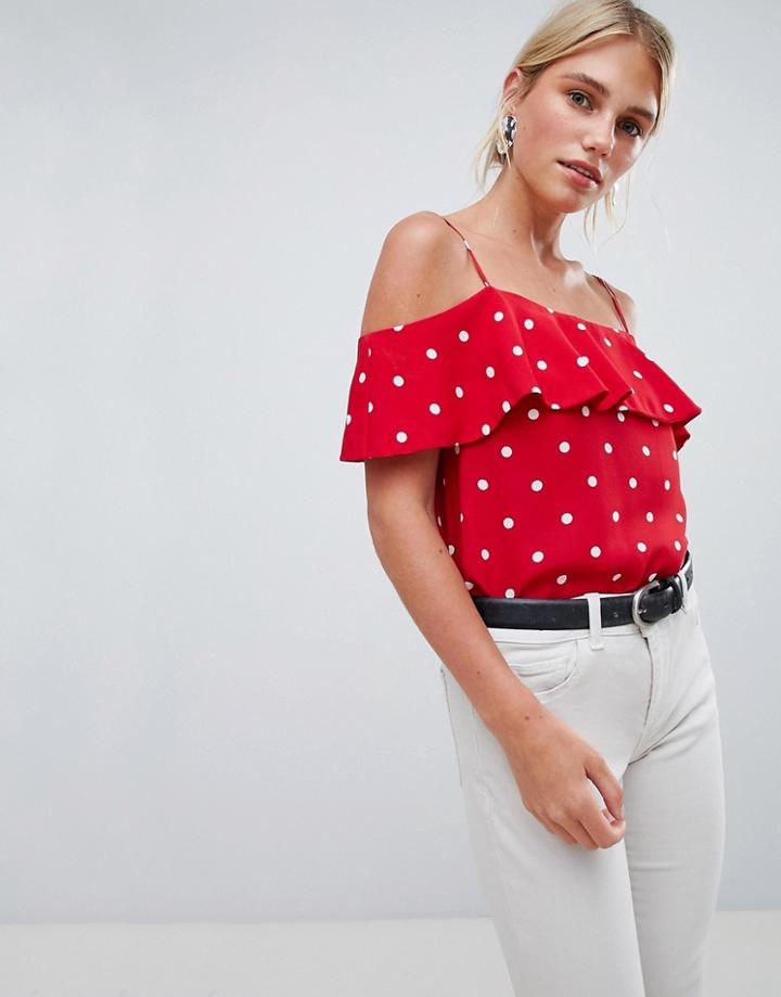 Oasis Polka Dot Cami Top - Multi