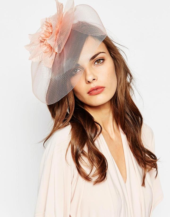 Neve & Eve Floral Fascinator - Blush Pink