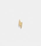 Kingsley Ryan 6mm Single Piercing Lightning Bolt Earring In Gold Plate