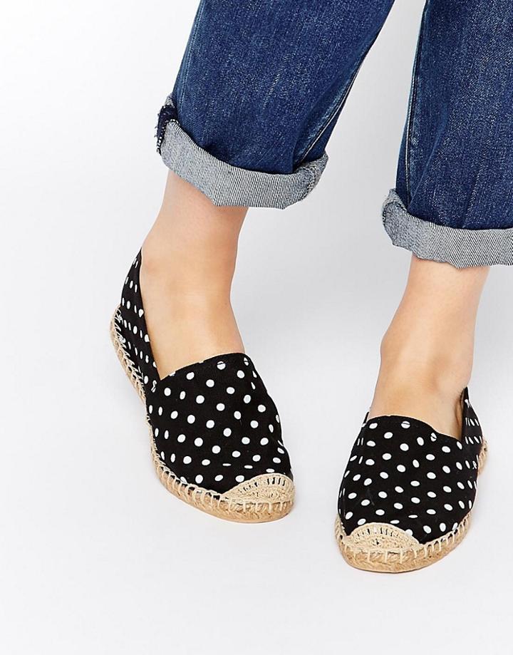 London Rebel Dot Espadrilles - Multi