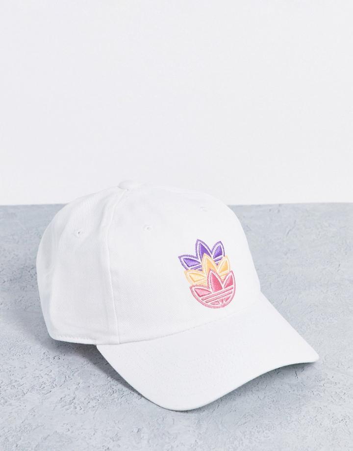Adidas Originals Logo Play Cap In White