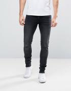 Cheap Monday Him Spray Jean Cult Black Wash - Black