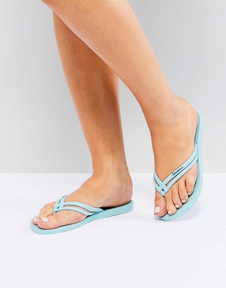 Ipanema Tiras Flip Flops - Green