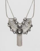 New Look Coin Necklace - Silver