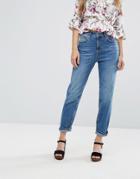Vero Moda Loose Fit Ankle Grazer Jeans - Blue