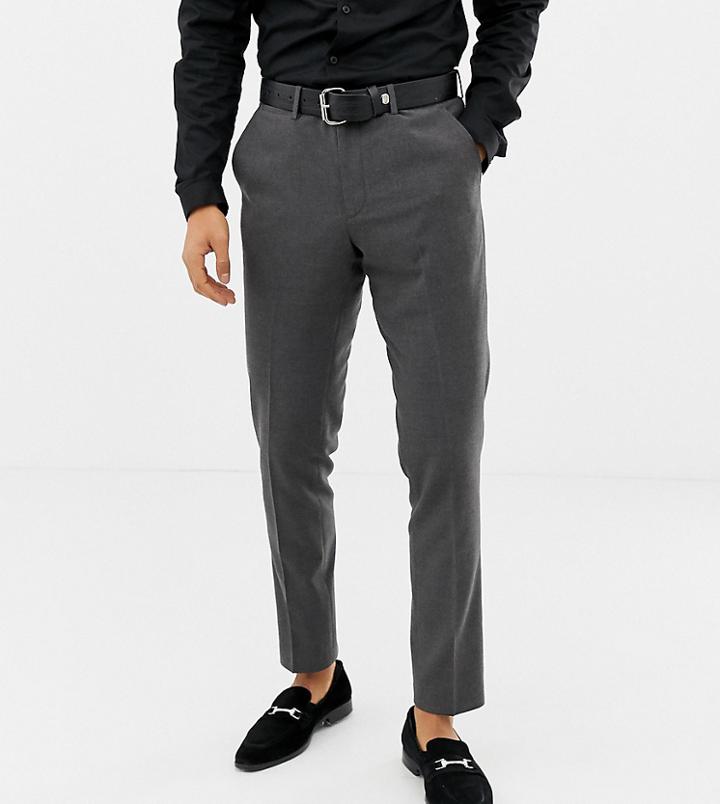 Heart & Dagger Skinny Smart Pants - Gray