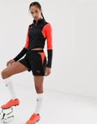 Puma Soccer Shorts In Black And Red - Black