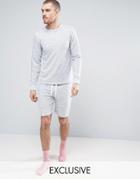 Nocozo Lounge Shorts In Regular Fit - Gray