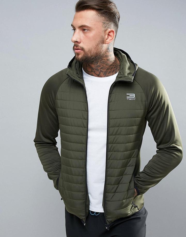 Jack & Jones Tech Quilted Jacket - Green