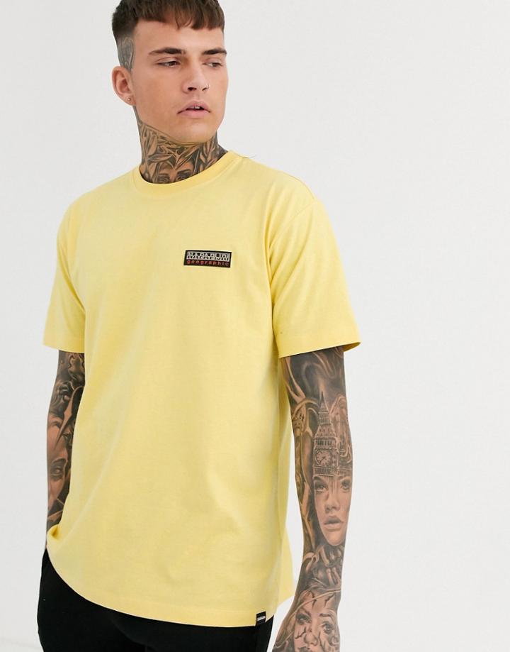 Napapijri Sase T-shirt In Yellow