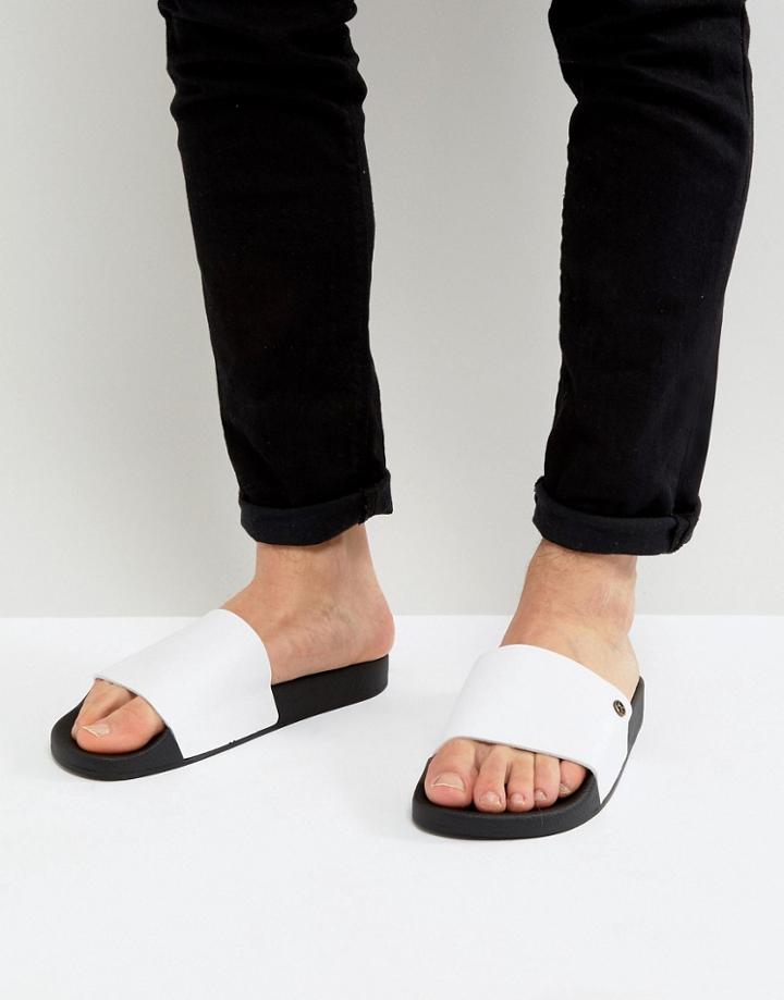Kg By Kurt Geiger Slider Sandals - White
