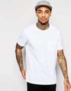 Asos Relaxed T-shirt With Brushed Soft Touch In White - White