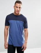 Kubban Cut And Sew Pocket T-shirt - Blue