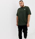 Good For Nothing T-shirt In Khaki With Chest Logo Exclusive To Asos-green