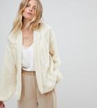 Oneon Hand Knitted Cable Cardigan - Cream