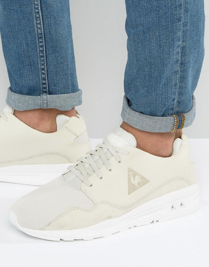 Le Coq Sportif R Mono Luxe Sneakers In Beige 1710469 - Beige