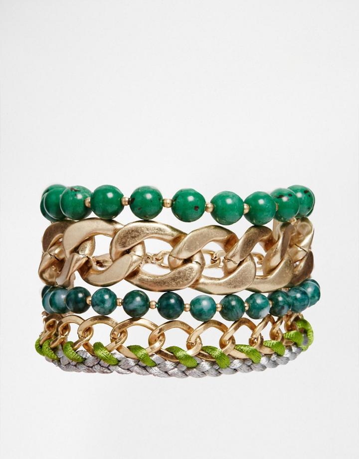 Pilgrim Statament Bracelet - Gold