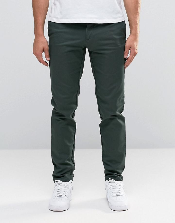 Carhartt Wip Sid Tapered Chinos - Green