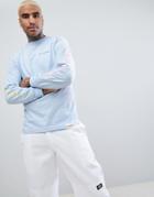 Diamond Supply Long Sleeve T-shirt With Sleeve Print In Light Blue - Blue