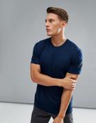 Adidas Athletics Id Stadium T-shirt In Navy B47360 - Navy