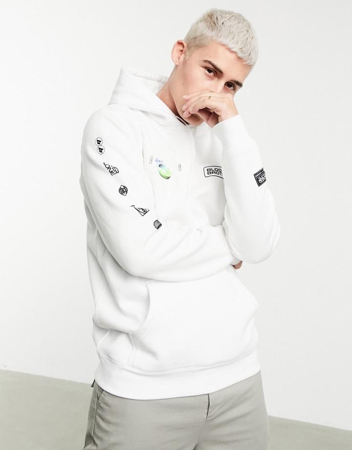 Blood Brother Euston Hoodie In White
