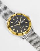 Sekonda Unisex Mixed Metals Mesh Watch In Multi