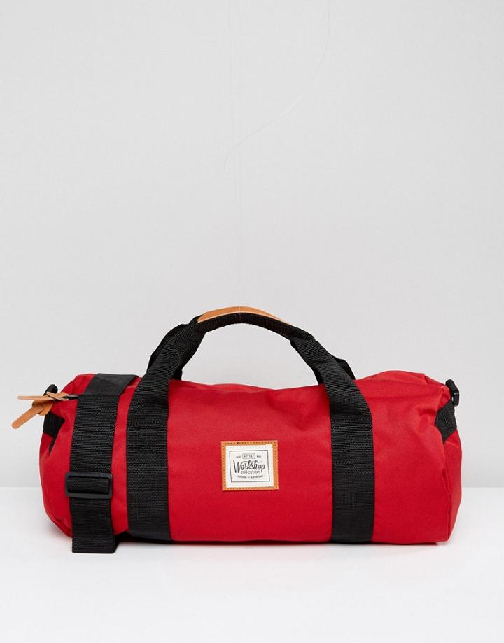 Artsac Workshop Small Duffle Bag In Red - Red