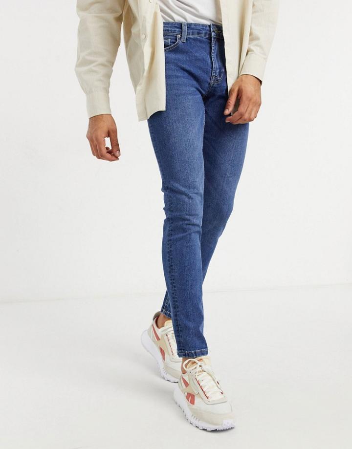 Only & Sons Slim Jeans In Light Blue-blues
